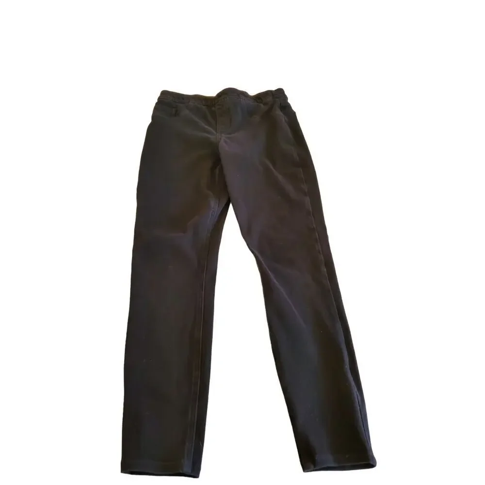 Spanx black leggings‎ Medium pull on